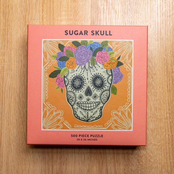 BOGO 💀 Sugar Skull Puzzle – 500 Pieces | Dia de los Muertos Inspired - Picture 3 of 3